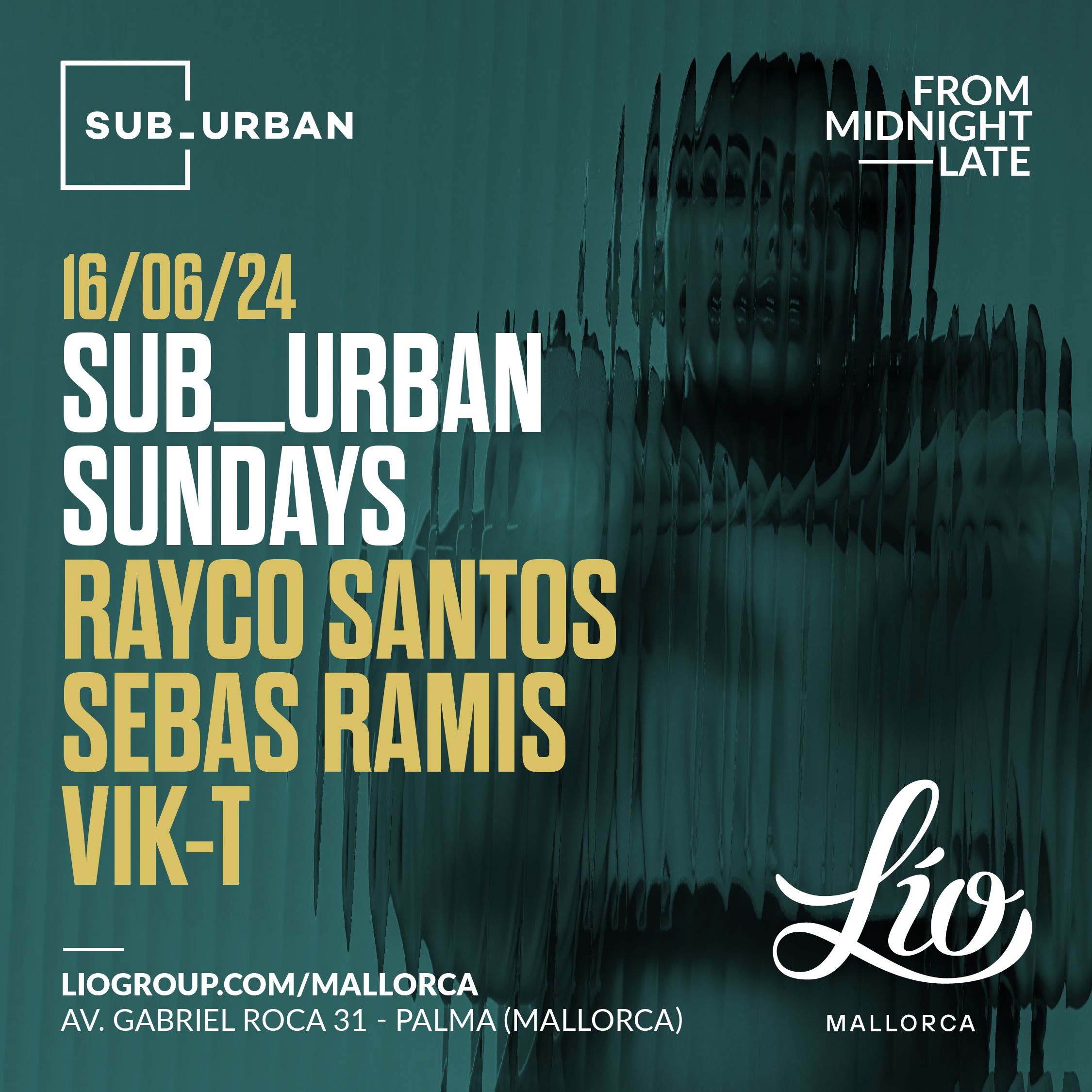 SUB_URBAN MUSIC event June 16 at Lío Mallorca