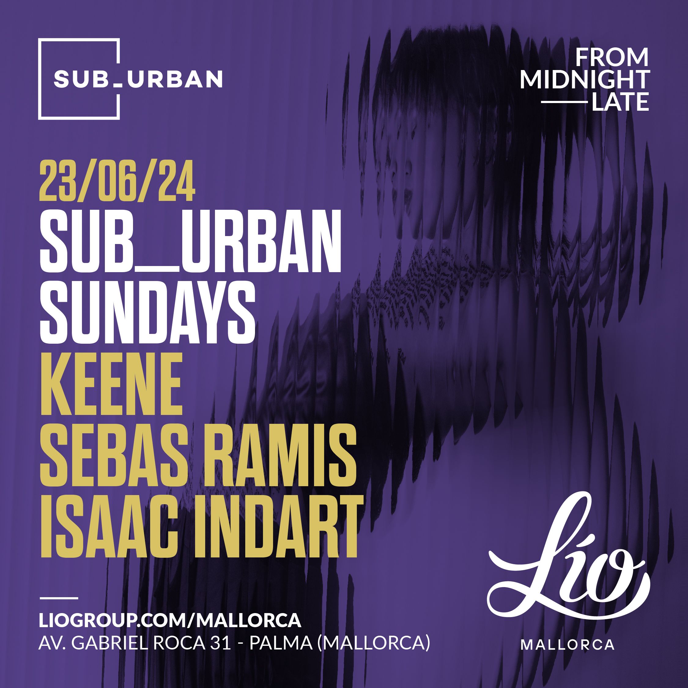 SUB_URBAN event June 23 at Lío Mallorca