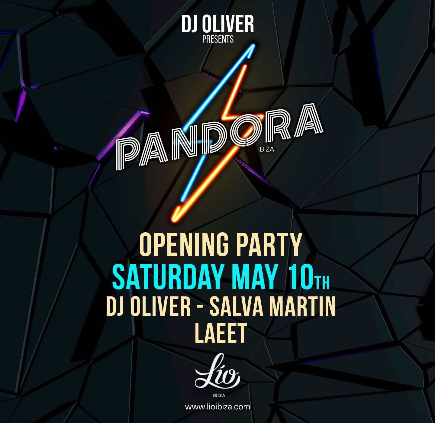 Pandora 10 May