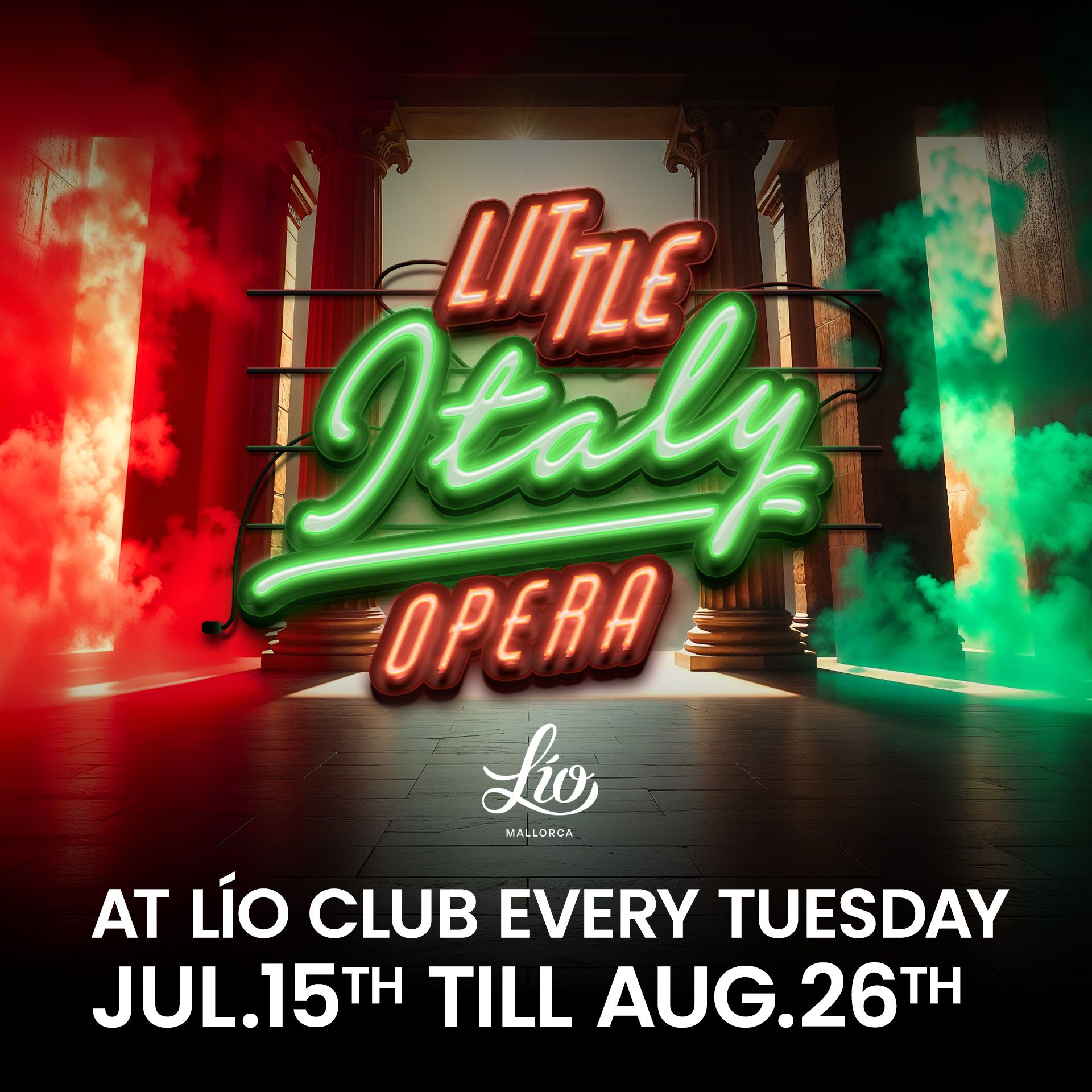 Little Italy Opera at Lío Mallorca